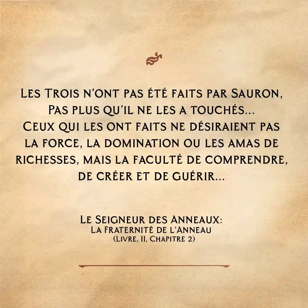 Citation Anneau de pouvoir 1